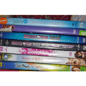 Monster High Book of Life True Jackson  Book of Life Judy moody DVD lot